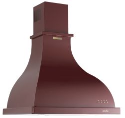 Silverline 2238 Retro Duvar Tipi Davlumbaz Bordo (90cm)